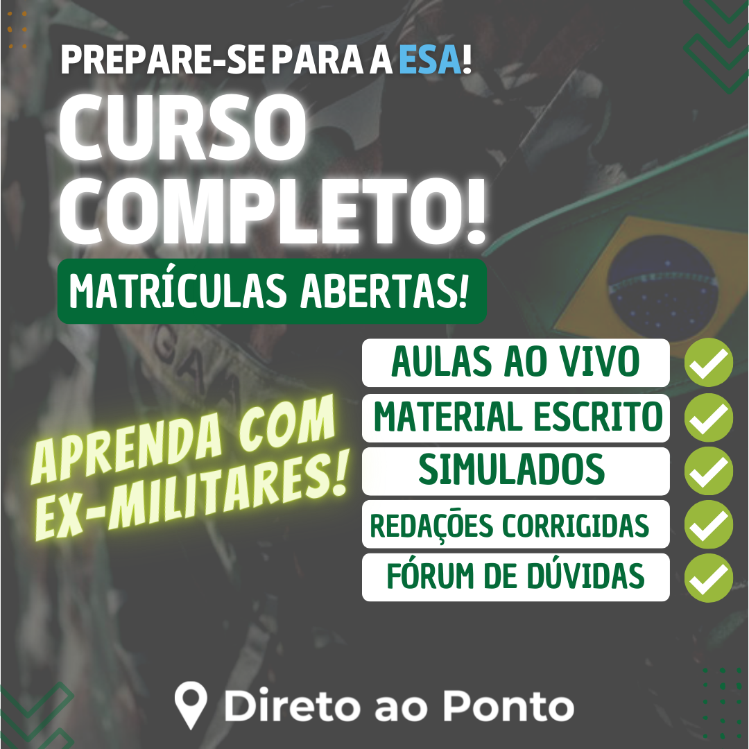 ESA 2024 - PLANO COMPLETO AO VIVO