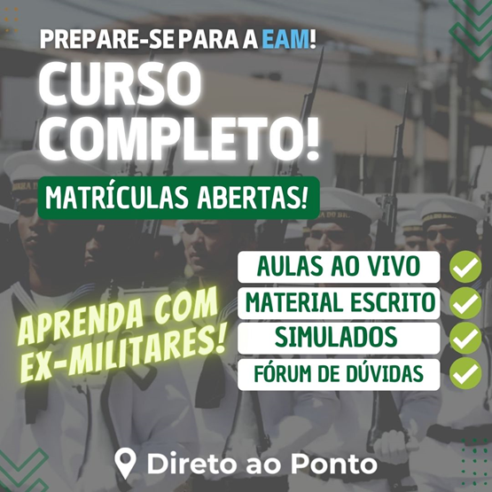 Curso Preparatório EAM 2024 Plano Completo