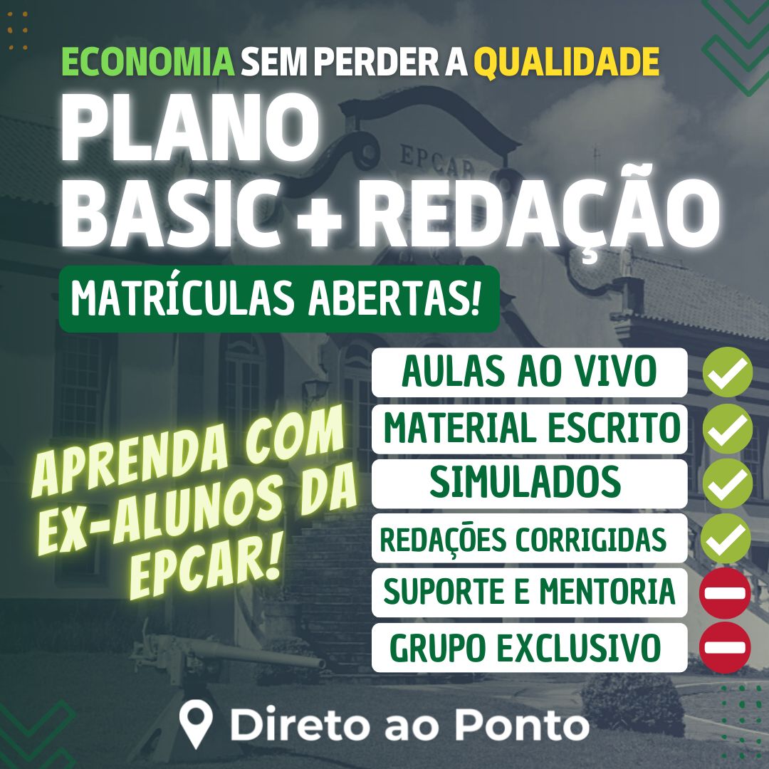 CPCAR 2026 - Plano BASIC + REDAÇÃO